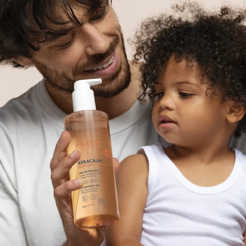 Avène XeraCalm Nutrition Cleansing Gel jemný mycí gel pro suchou a citlivou pokožku 500 ml
