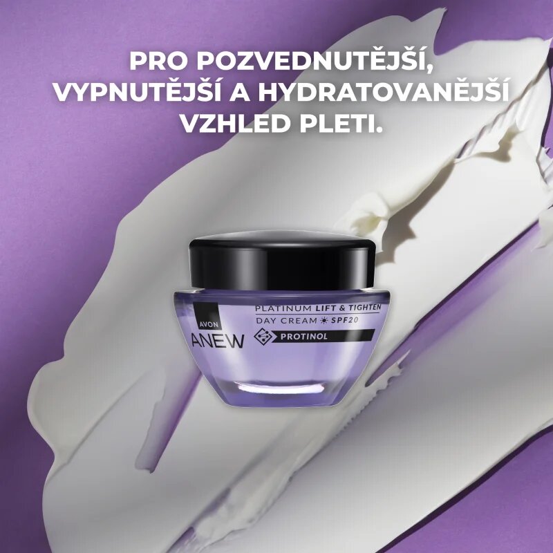 Avon Anew Platinum denní liftingový krém SPF 20 50 ml