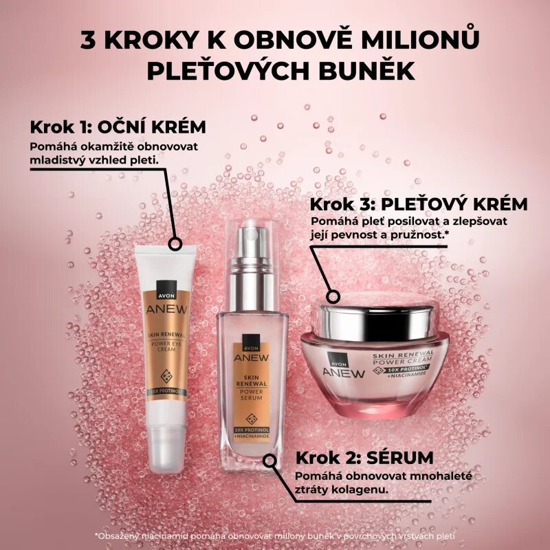 Avon Anew Renewal Protinol Power omlazující pleťové sérum 30 ml
