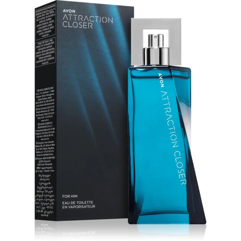 Avon Attraction Closer toaletní voda pro muže 75 ml