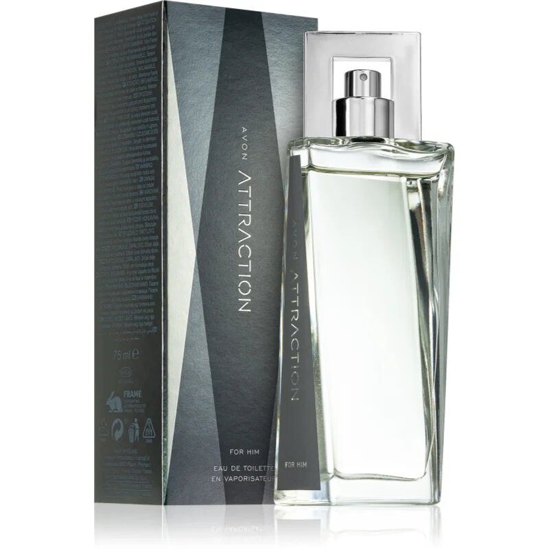 Avon Attraction toaletní voda pro muže 75 ml