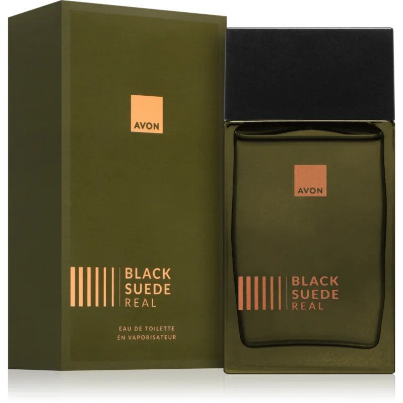 Avon Black Suede Real Intense toaletní voda pro muže 100 ml