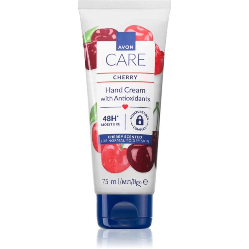 Avon Care Cherry hydratační krém na ruce pro normální a suchou pokožku 75 ml