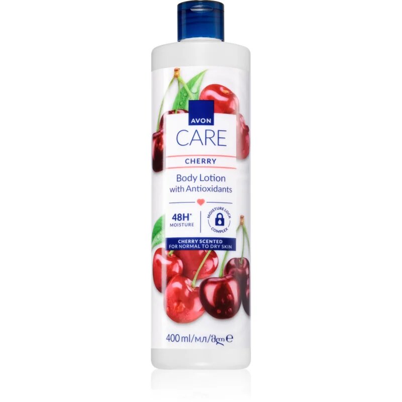 Avon Care Cherry hydratační tělové mléko s antioxidačním účinkem 400 ml