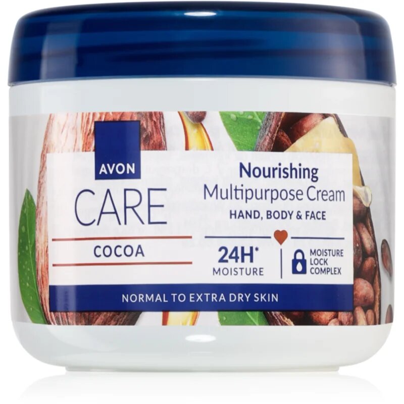 Avon Care Cocoa víceúčelový krém na tvář ruce a tělo 400 ml