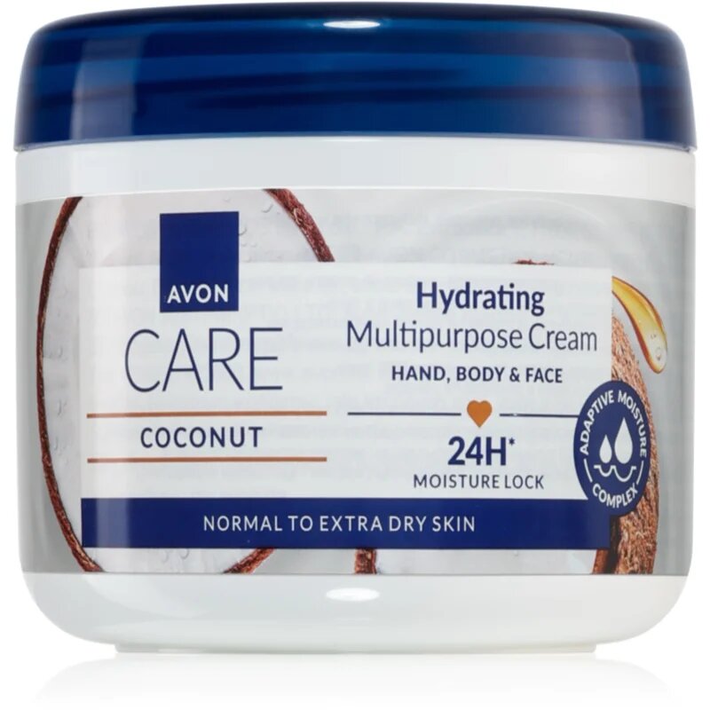 Avon Care Coconut víceúčelový krém na tvář ruce a tělo 400 ml