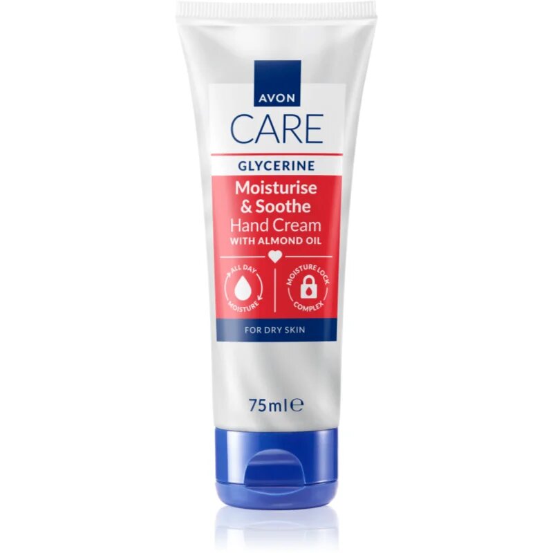 Avon Care Glycerine hydratační krém na ruce a nehty s glycerinem 75 ml
