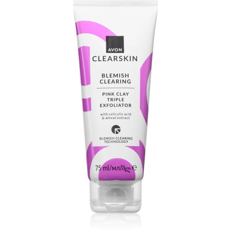 Avon Clearskin Blemish Clearing čisticí pleťový peeling proti akné 75 ml
