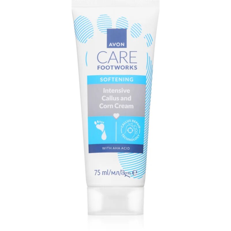 Avon Foot Works Healthy intenzivní zvláčňující krém na nohy 75 ml