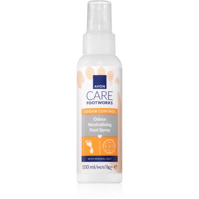 Avon Foot Works Odour Control sprej na nohy 100 ml