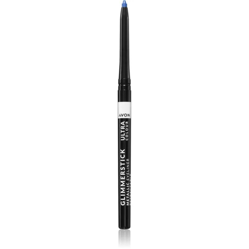 Avon Glimmerstick Metallic metalická tužka na oči odstín Electric Blue 0.35 g