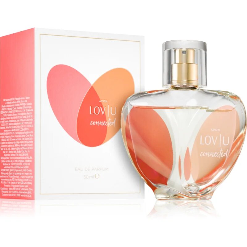 Avon Lov U Connected parfémovaná voda pro ženy 50 ml