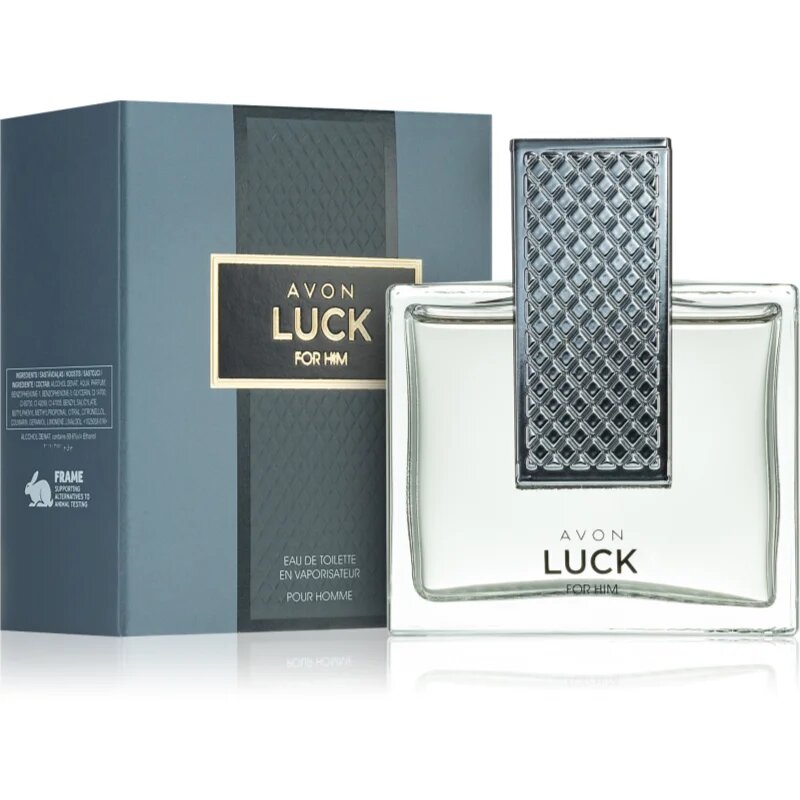 Avon Luck For Him toaletní voda pro muže 75 ml
