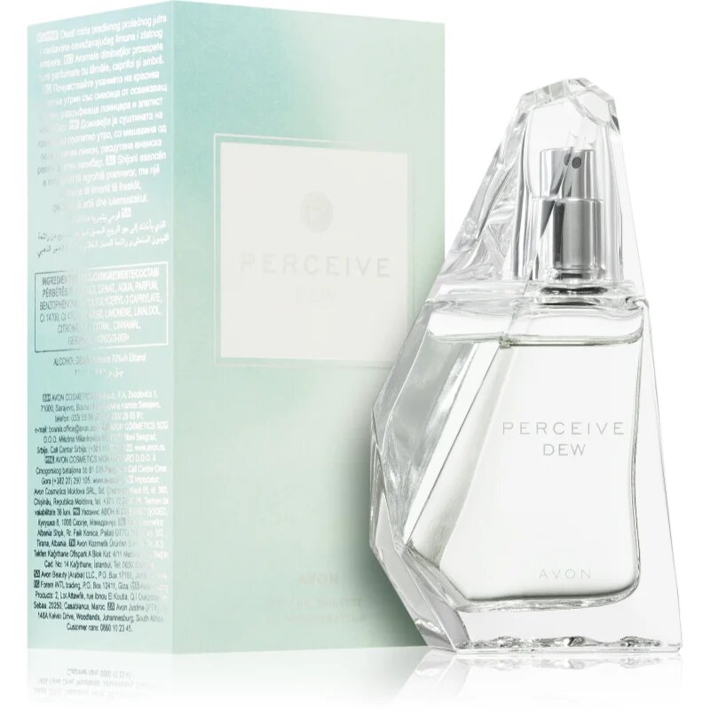 Avon Perceive Dew toaletní voda pro ženy 50 ml