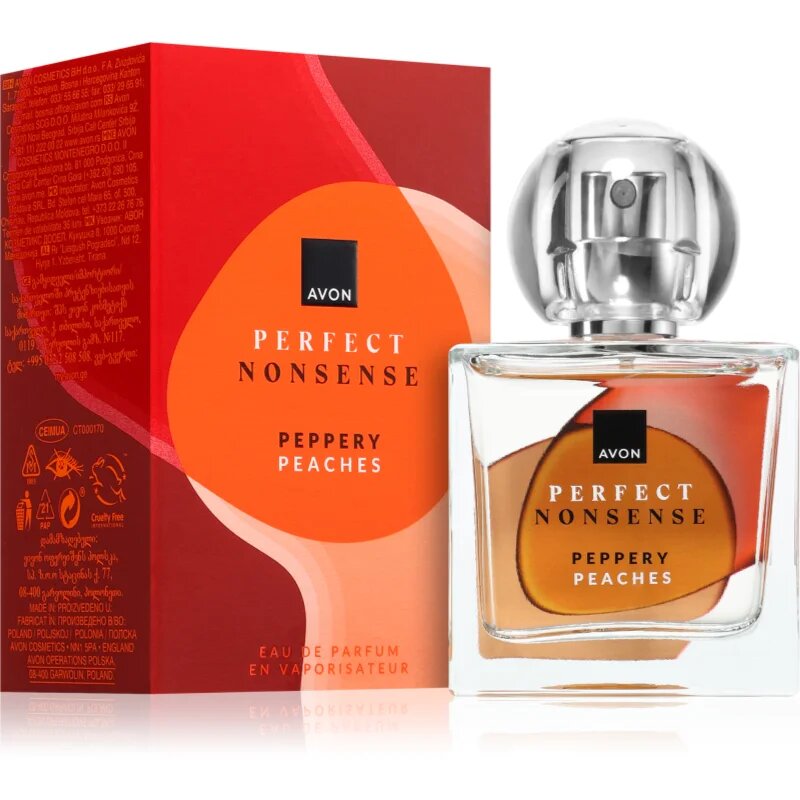 Avon Perfect Nonsense Peppery Peaches parfémovaná voda pro ženy 50 ml