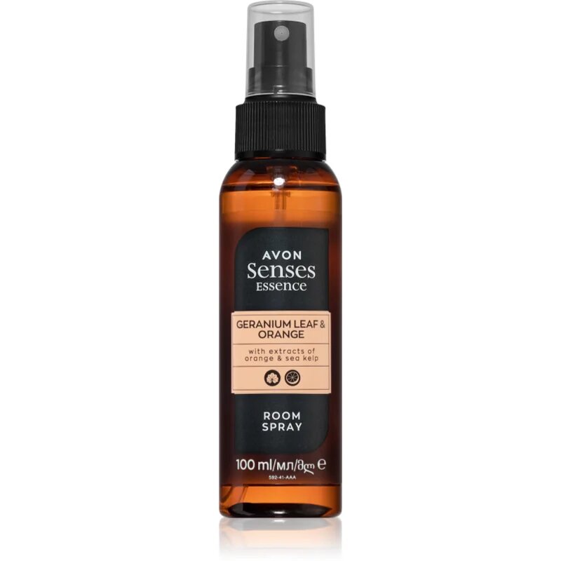 Avon Senses Essence Geranium Leaf & Orange osvěžovač vzduchu 100 ml