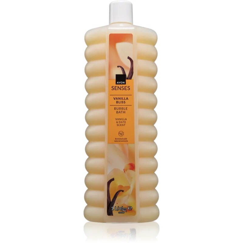 Avon Senses Vanilla Bliss pěna do koupele 1000 ml