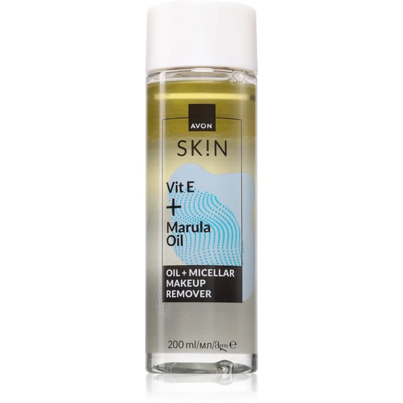 Avon Sk!n Vit E + Marula Oil dvoufázový odličovač 200 ml