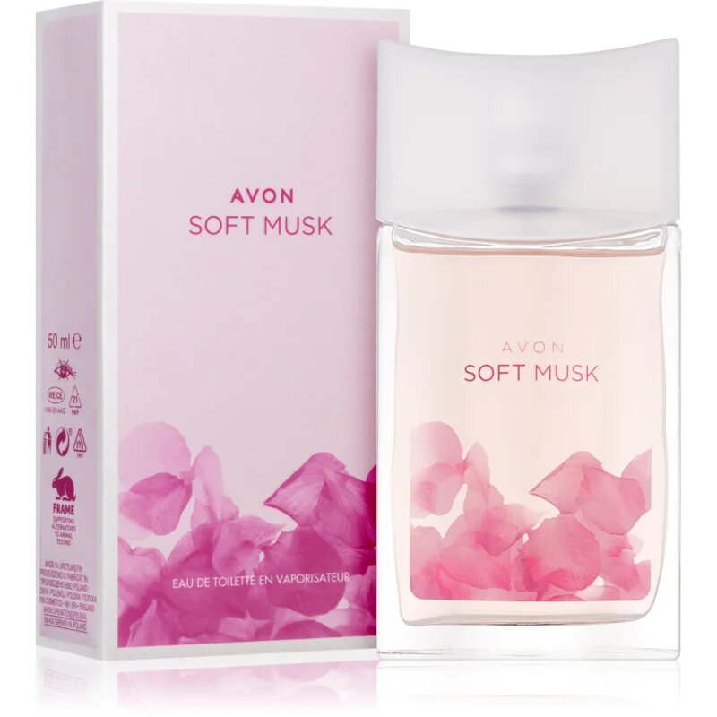 Avon Soft Musk toaletní voda pro ženy 50 ml