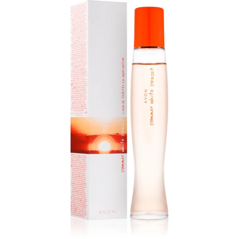 Avon Summer White Sunset toaletní voda pro ženy 50 ml