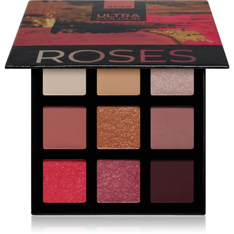 Avon Ultra Colour paletka očních stínů odstín Roses 6.3 g