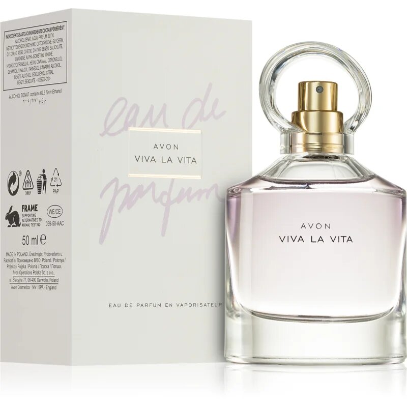 Avon Viva La Vita parfémovaná voda pro ženy 50 ml