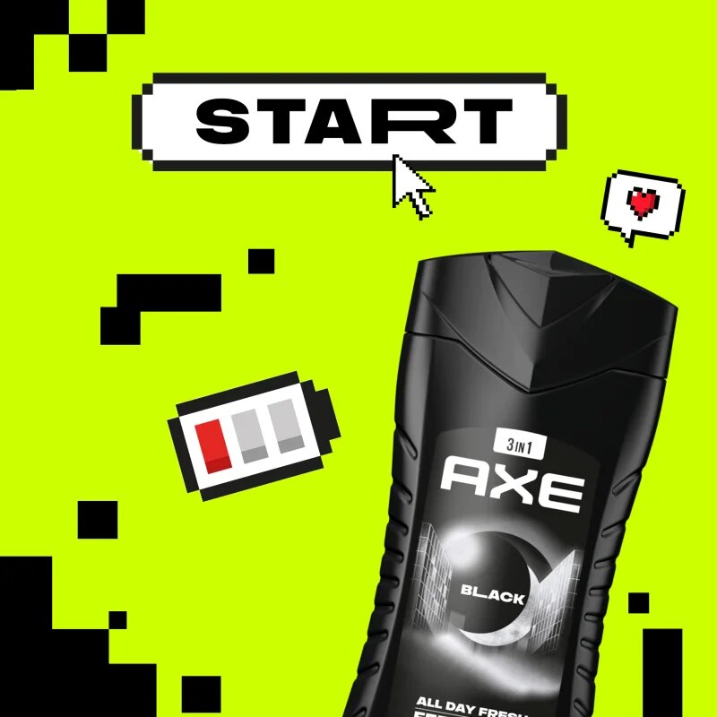 Axe Black deodorant sprej pro muže 150 ml