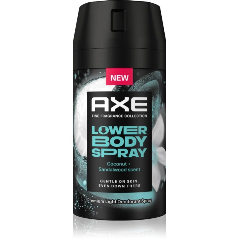 Axe ​Coconut & Sandalwood tělový sprej na intimní partie 100 ml