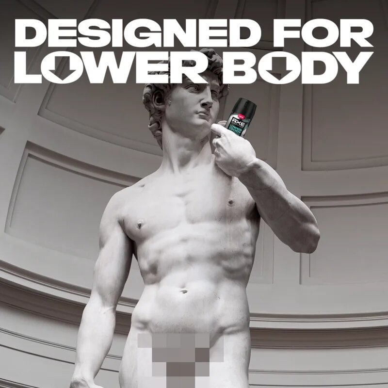 Axe ​Coconut & Sandalwood tělový sprej na intimní partie 100 ml