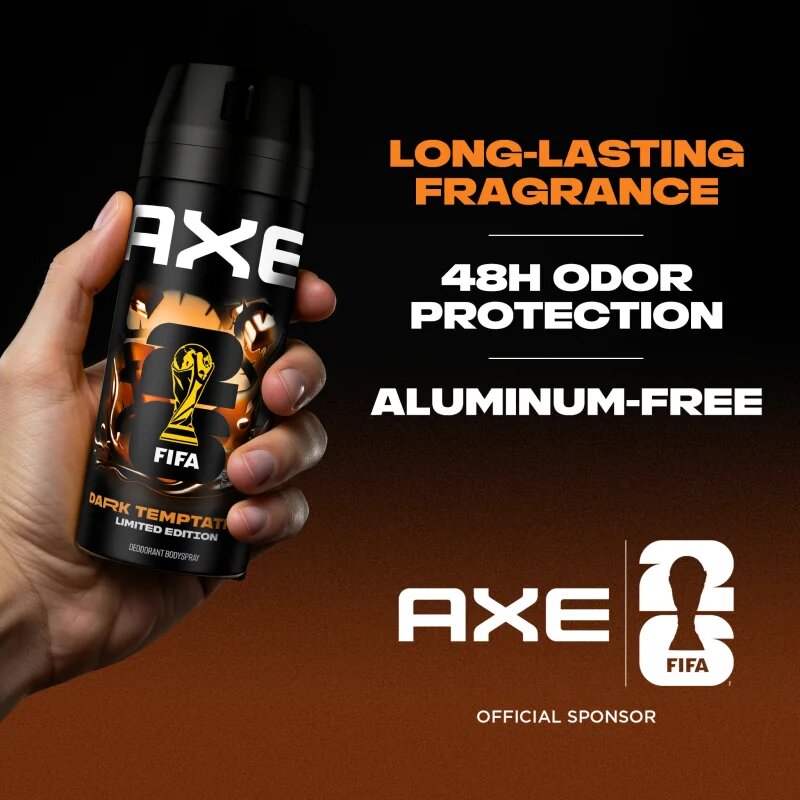 Axe Dark Temptation deodorant sprej pro muže XXL 250 ml