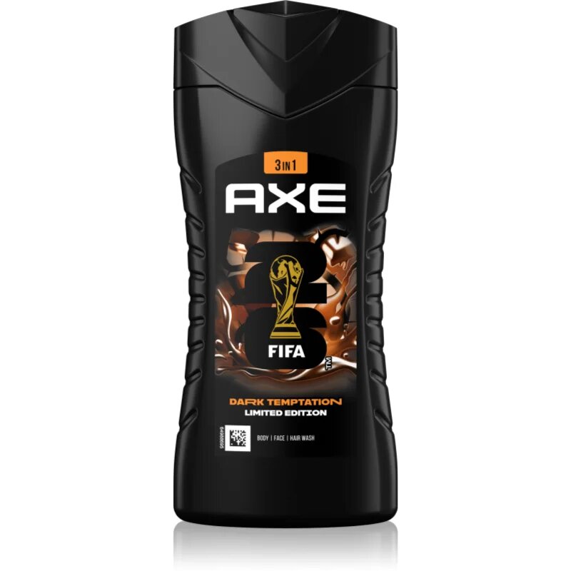 Axe Dark Temptation sprchový gel na obličej tělo a vlasy 250 ml