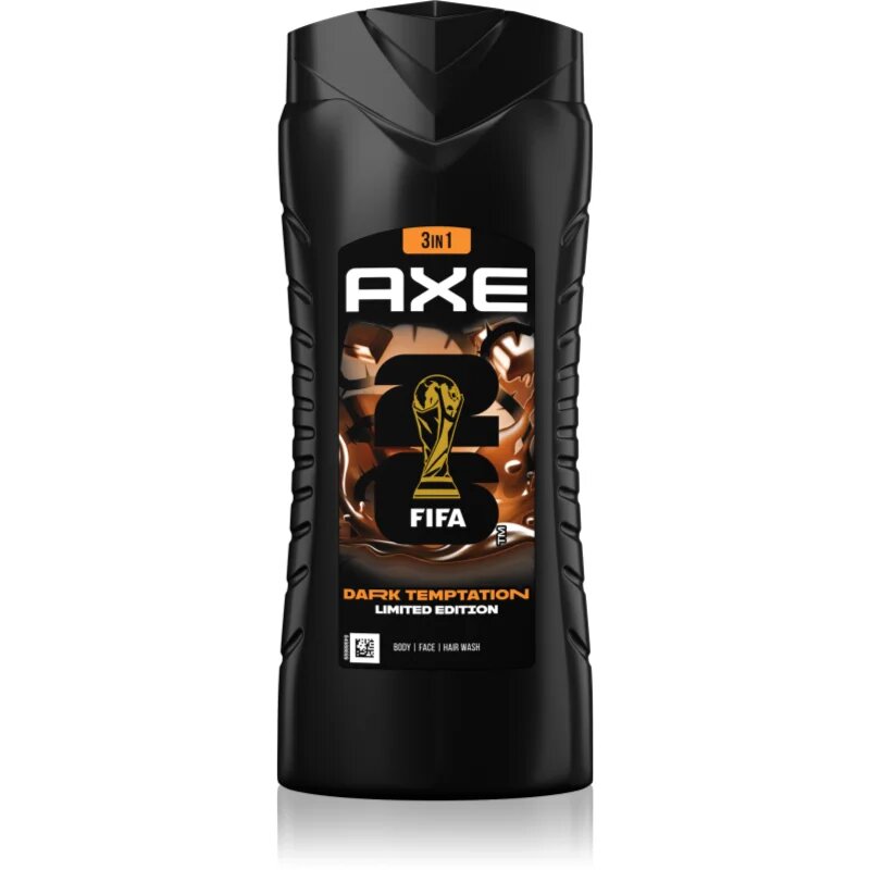 Axe Dark Temptation sprchový gel na obličej tělo a vlasy 400 ml