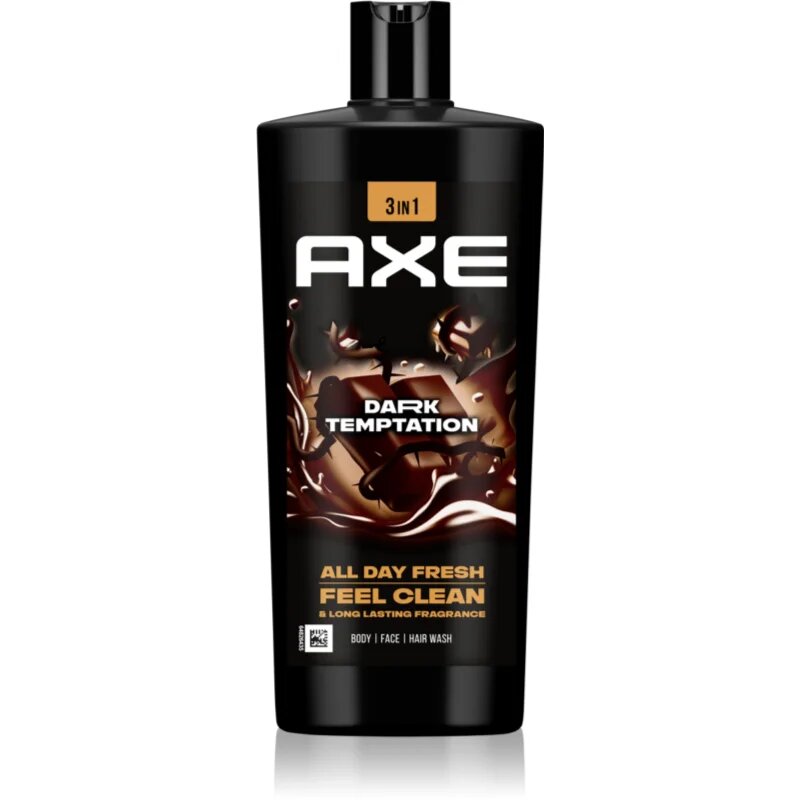 Axe Dark Temptation sprchový gel na obličej tělo a vlasy 700 ml