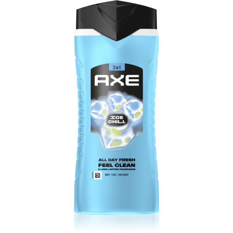 Axe Ice Chill sprchový gel na obličej tělo a vlasy 400 ml