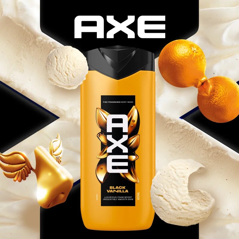 Axe Premium Black Vanilla sprchový gel pro muže 400 ml