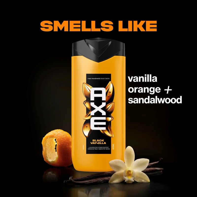 Axe Premium Black Vanilla sprchový gel pro muže 400 ml