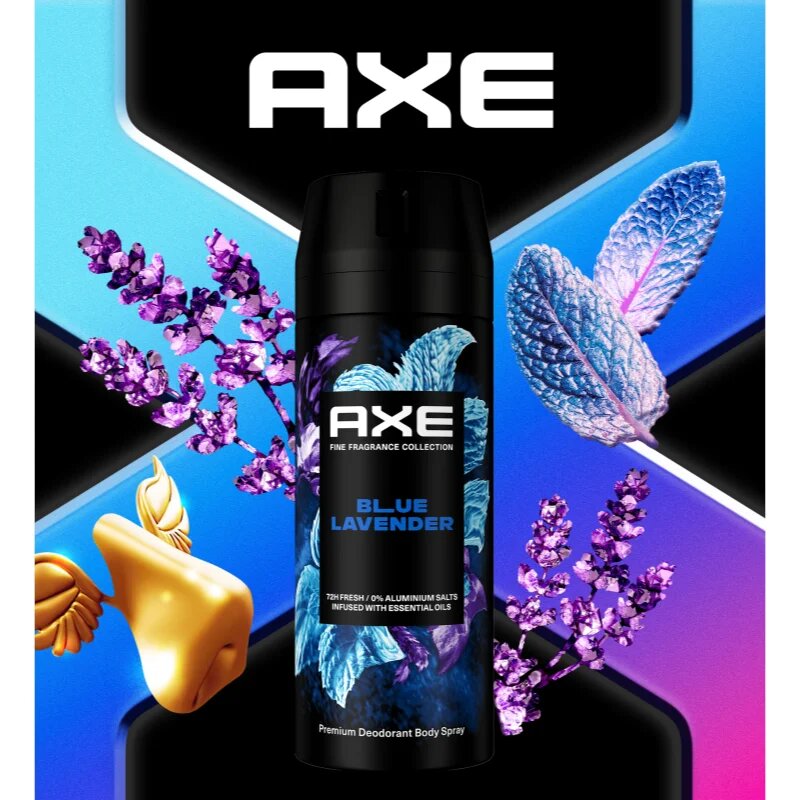 Axe Premium Blue Lavender deodorant sprej pro muže 150 ml