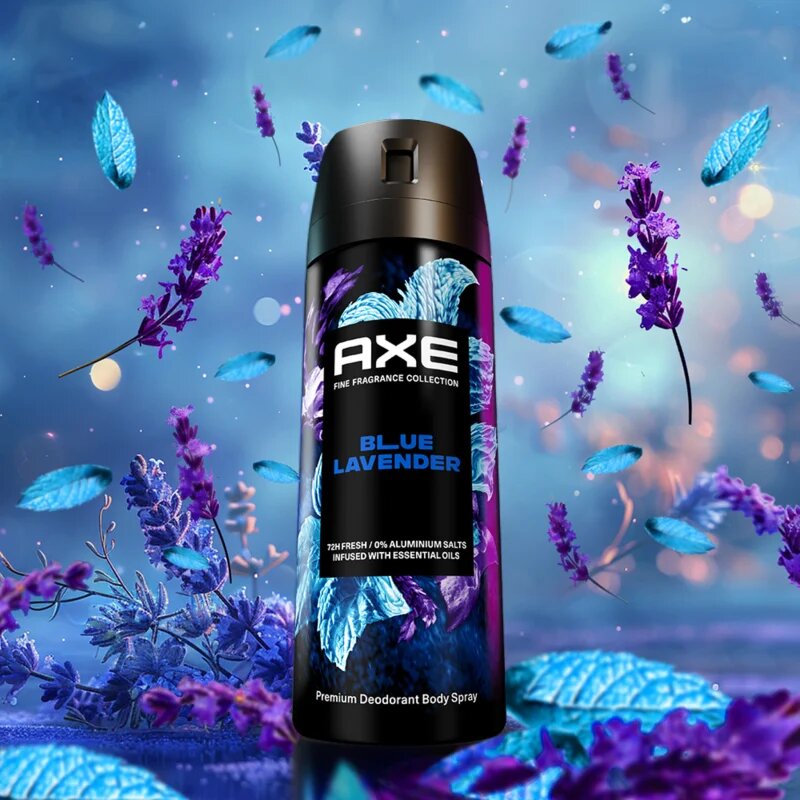 Axe Premium Blue Lavender deodorant sprej pro muže 150 ml