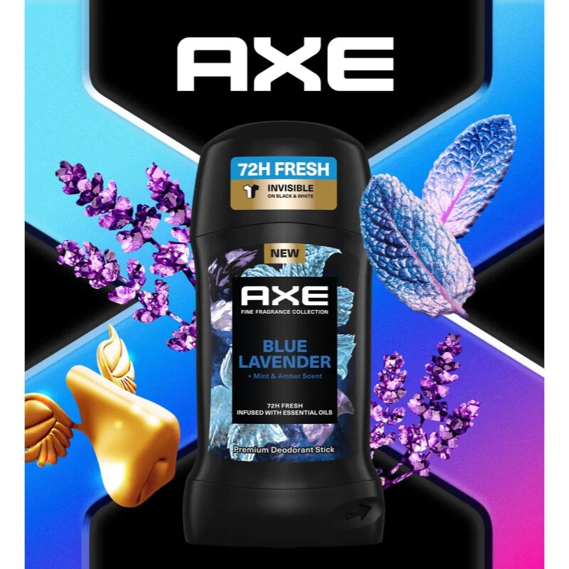 Axe Premium Blue Lavender tuhý deodorant pro muže 50 ml