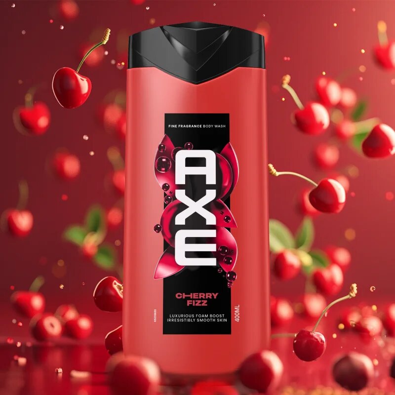 Axe Premium Cherry Fizz sprchový gel pro muže 400 ml