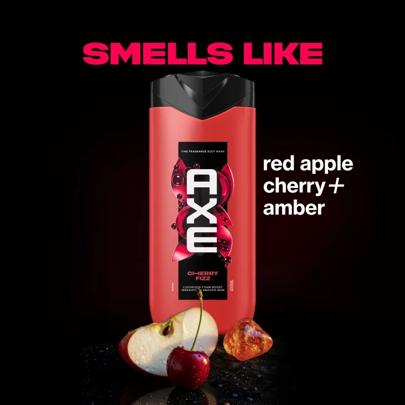 Axe Premium Cherry Fizz sprchový gel pro muže 400 ml