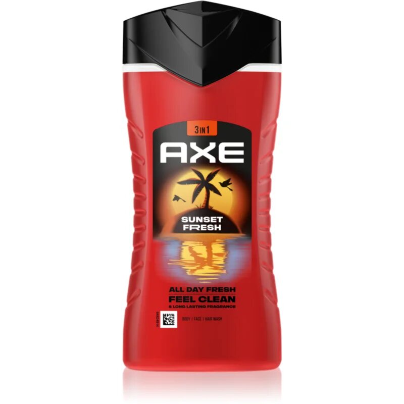 Axe Sunset Fresh sprchový gel na obličej tělo a vlasy 250 ml