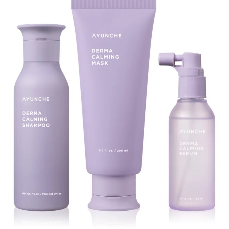 AYUNCHE Derma Calming sada pro suchou a citlivou pokožku hlavy
