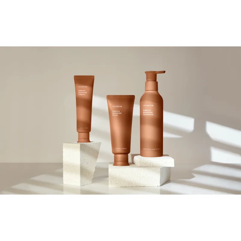 AYUNCHE Enrich Bonding Cream intenzivní regenerační krém pro barvené a poškozené vlasy 100 ml