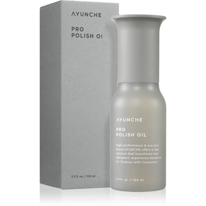AYUNCHE Pro Polish Oil vlasový olej pro lesk a hebkost vlasů 100 ml