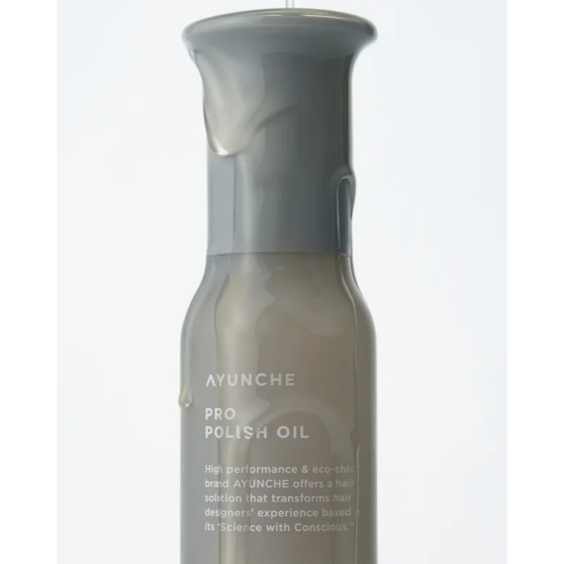 AYUNCHE Pro Polish Oil vlasový olej pro lesk a hebkost vlasů 100 ml