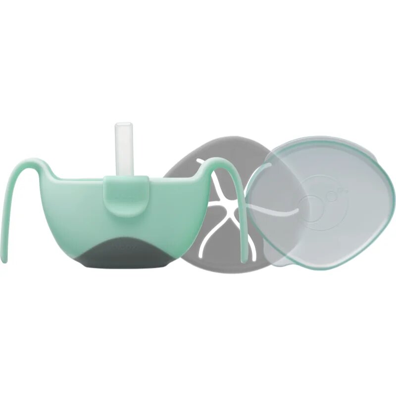 B.Box 3 in 1 Bowl & Straw miska s brčkem Pisctachio 250 ml