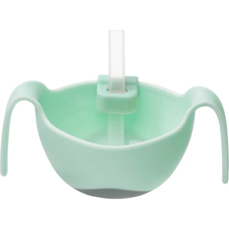 B.Box 3 in 1 Bowl & Straw miska s brčkem Pisctachio 250 ml