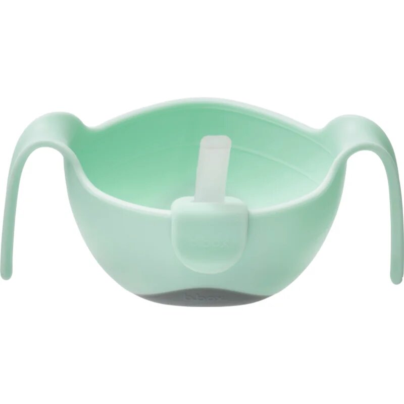 B.Box 3 in 1 Bowl & Straw miska s brčkem Pisctachio 250 ml