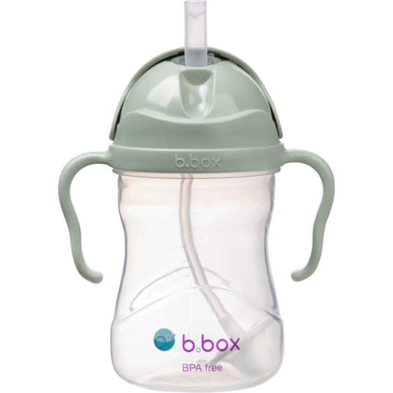 B.Box Gelato Cup hrnek s brčkem Sage 1 ks